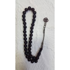 SIKMA KEHRİBAR 33. LÜK. GÜMÜŞ KAZAZİYELİ TESBİH TSB-79
